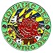 Grateful Dead ~ Dead Head Relix "Walk Me OUT in the Morning DEW "1 3/4 in Cloissone Pin