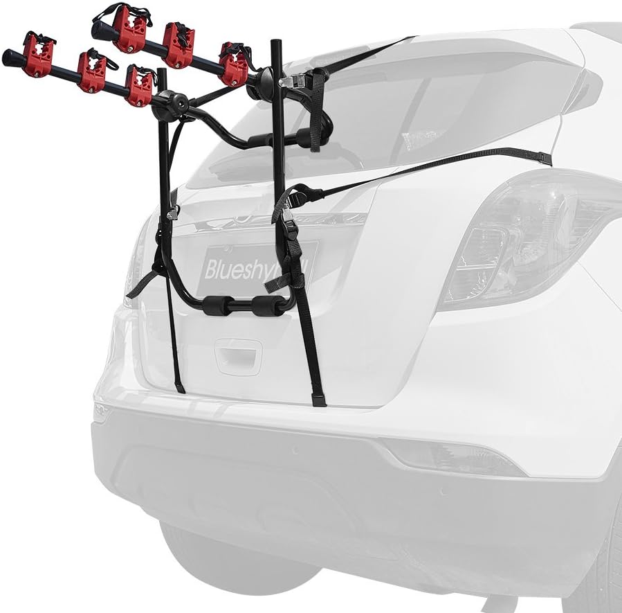 Blueshyhall Bicycle Carrier Rack Trunk Mount Bike Rack for Car SUV