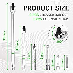 SWANLAKE 6PC Breaker Bar