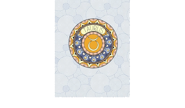Amazon Com Taurus 8 5 X 11 Large Dot Grid Blank Journal Notebook Organizer Planner Sketchbook Gratitude Diary Zodiac Astrology Horoscope Earth Sign Symbol Round Medallion 9781723449574 Belle Journals Books