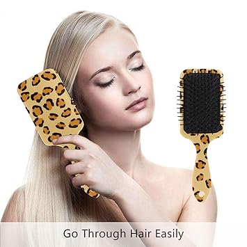 Amazon Com Detangling Hairbrush For Wet Dry Fine Curly Women