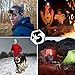 Foxelli USB‑C Rechargeable LED Headlamp – Ultra‑Light 2.4 oz & Bright 180 Lumens – Red/White Light, 5 Modes, IPX5 Waterproof, 40 h Runtime for Trail Running, Camping, Hiking