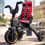DOONA Liki Baby Trike S1 Flame Red Foldable 4 in 1 Toddler Tricycle view 8