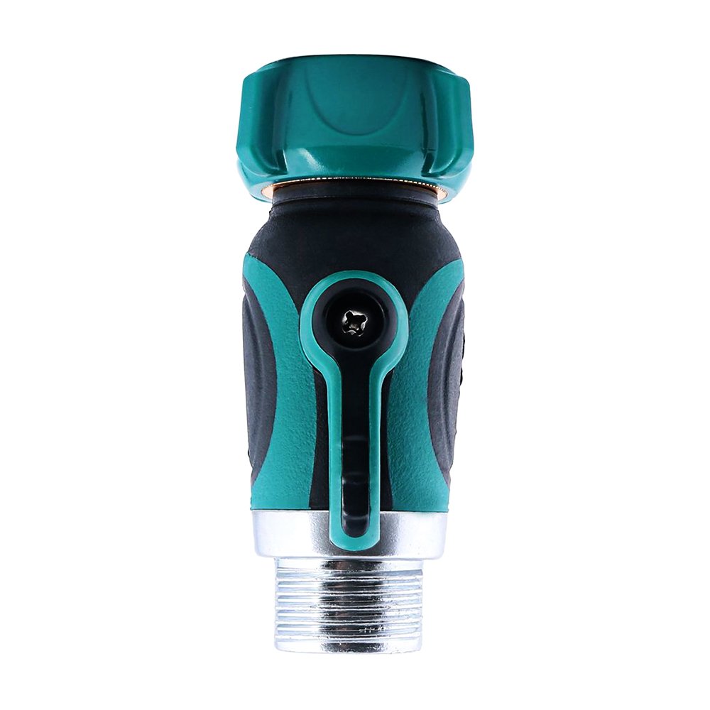 Fozela 3 4 Zinc Alloy Quick Connect Garden Hose Water Shut Off