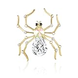 YOQUCOL Gold Spider Shape Brooch Pins for Women