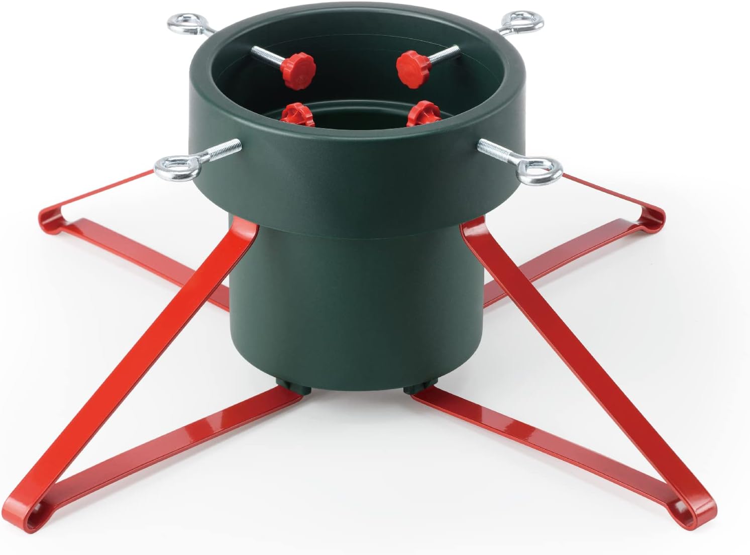 Tree Stands - Tree Nest Large Christmas Tree Stand Base for Real Trees Sleek Christmas Tree Holder up to 7ft Trees Stable for Xmas Tree Decoration(Trendy, L)