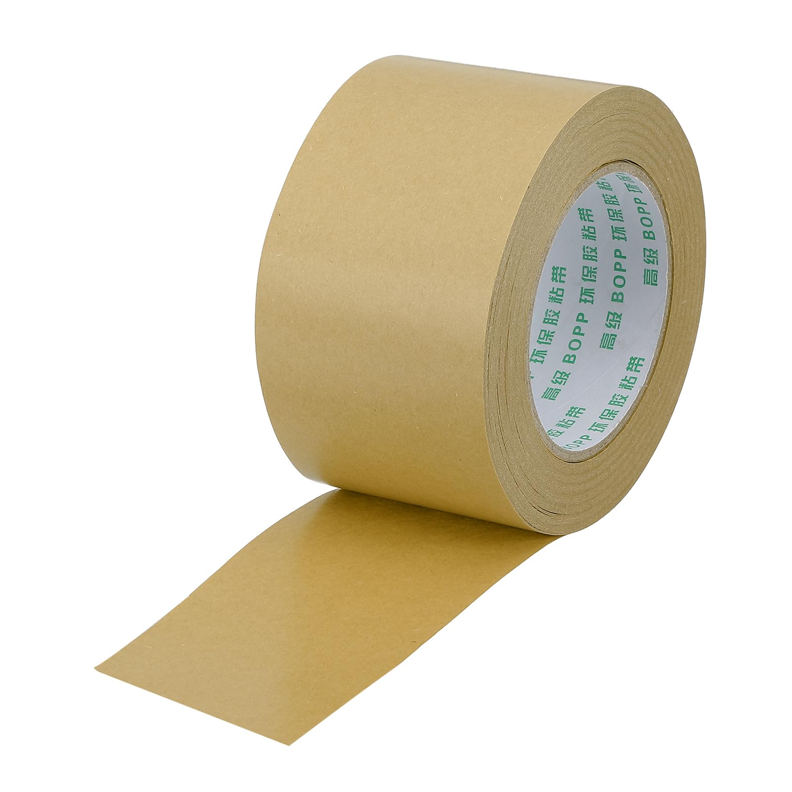 PATIKIL 2.8" x 55 Yards Brown Packing Tape, Heavy Duty Kraft Tape Paper Gummed Tape for Sealing Cardboard Carton Boxes, Shipping, Moving, Masking