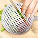 Salad Cutter Bowl,Vegetable Cutter Bowl - Salad Cutter Bowl Fruit Vegetavle Salad Maker Chopper Creates great healthy salads in 60 seconds