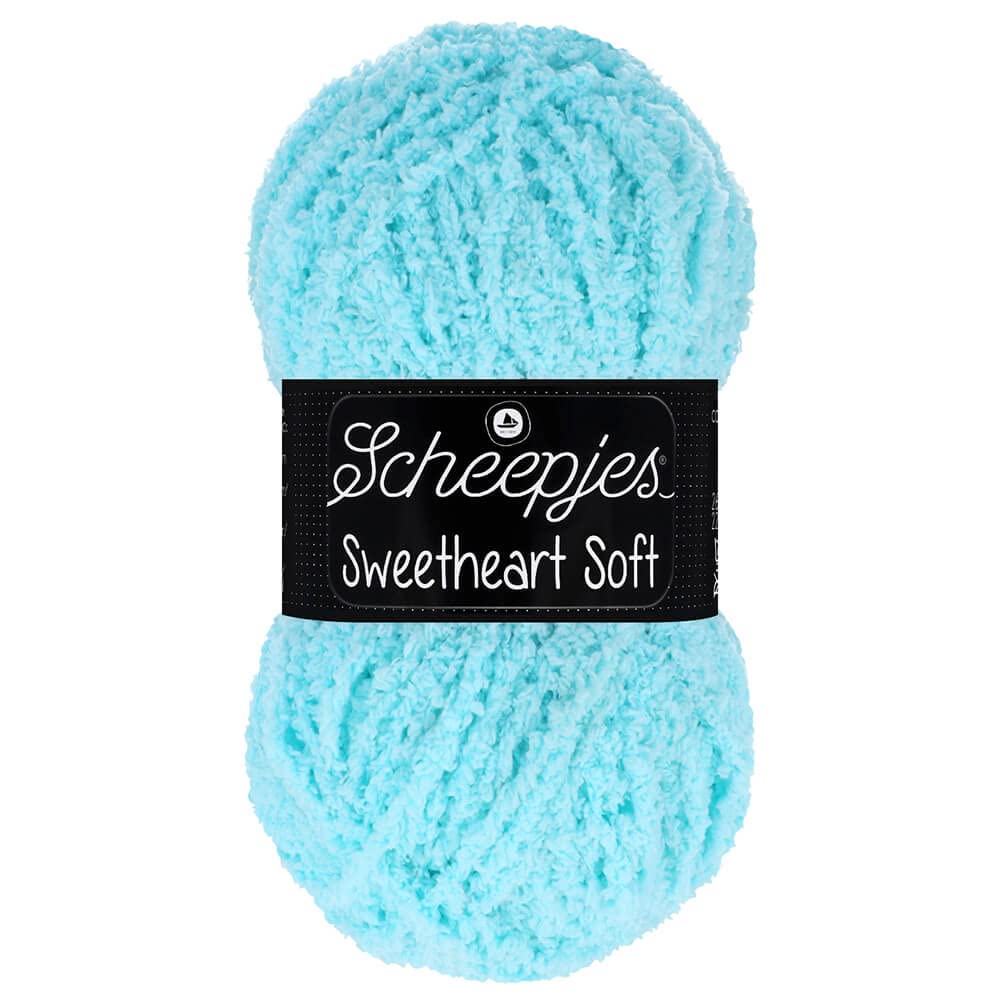 Scheepjes - Scheepjes Sweetheart Soft 021 Blue Yarn - 1x100g — image 1