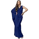 KOH KOH Womens 2026 Long Cowl Neck Flowy Grecian Goddess Single Sleeve Maxi Dress