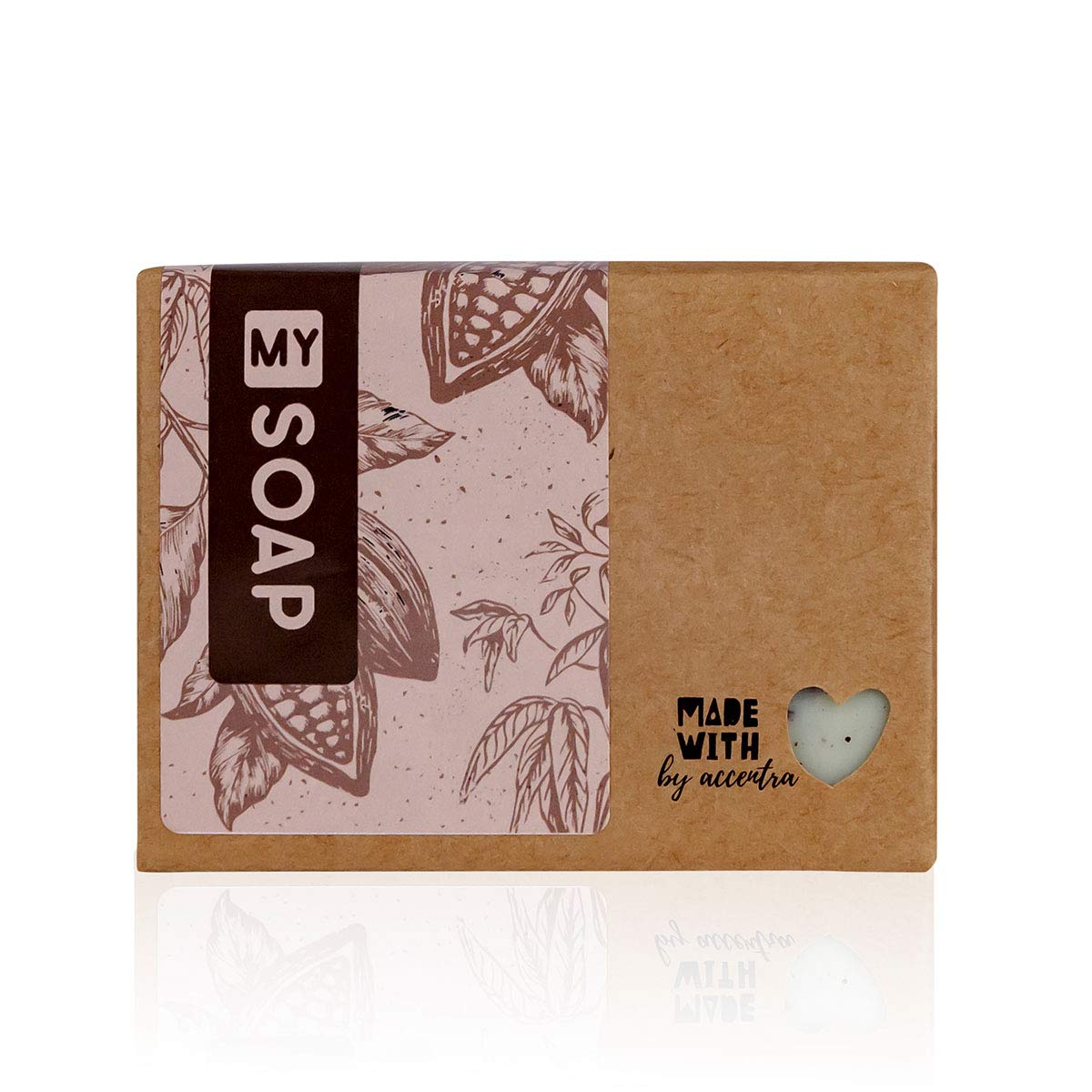 accentra My Soap Natural Exfoliating Soap By , Sheep'S Milk Soap, Solid Soap, 100% Natural, Natural Exfoliation, Handmade In Germany, Without Plastic, Cocoa Peppermint Fragrance