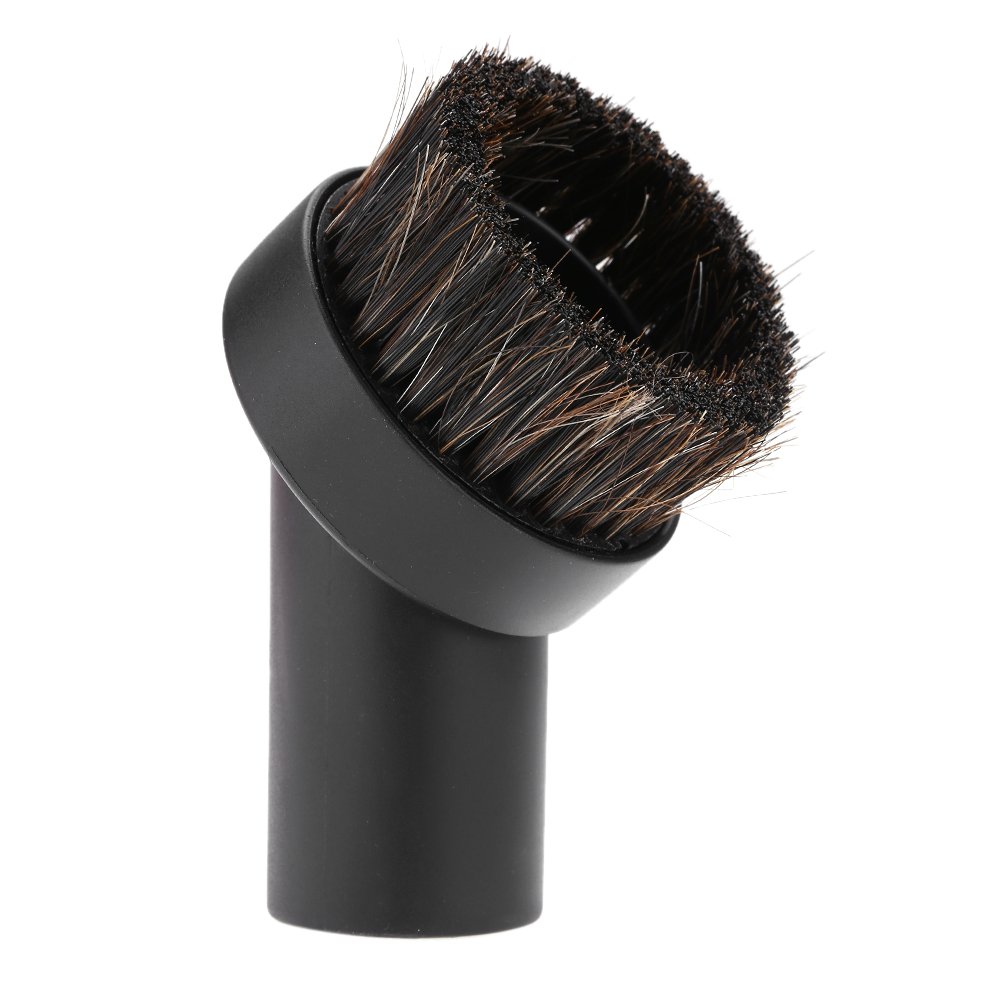 1Pcs Vacuum Cleaner Brush Attachment Horsehair Dust Brush Vacuum Round Brush 32mm Brush Head Dust Brush Head Accessory