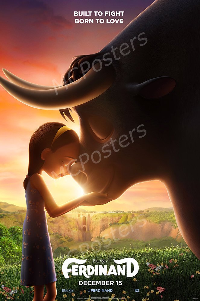 MCPosters - Ferdinand Movie Poster Glossy Finish - MCP026 (24" x 36" (61cm x 91.5cm))
