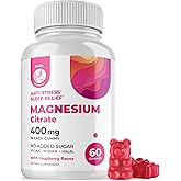 Magnesium Gummies Sugar-Free - Calm Magnesium Gummies Supplement for Children, Sugar-Free Magnesium Calm Chews for Kids & Adu