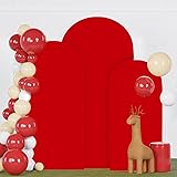 FANPROMS Arch Covers Set of 3 Red Arch Cover 5FT