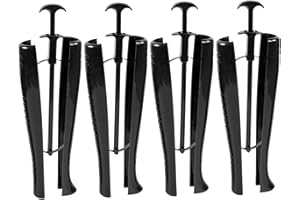 2 Pair Boot Shapers for Tall Boots 12 Inch Boot Tree Adjustable Shoe Shaper with Handle Anti-Wrinkle Washable Shoe Trees for 