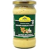 Asian Kitchen Ginger-Garlic Cooking Paste 10.58oz (300gm) ~ Vegan | Glass Jar | Gluten Free | NON-GMO | No Colors | Indian Or