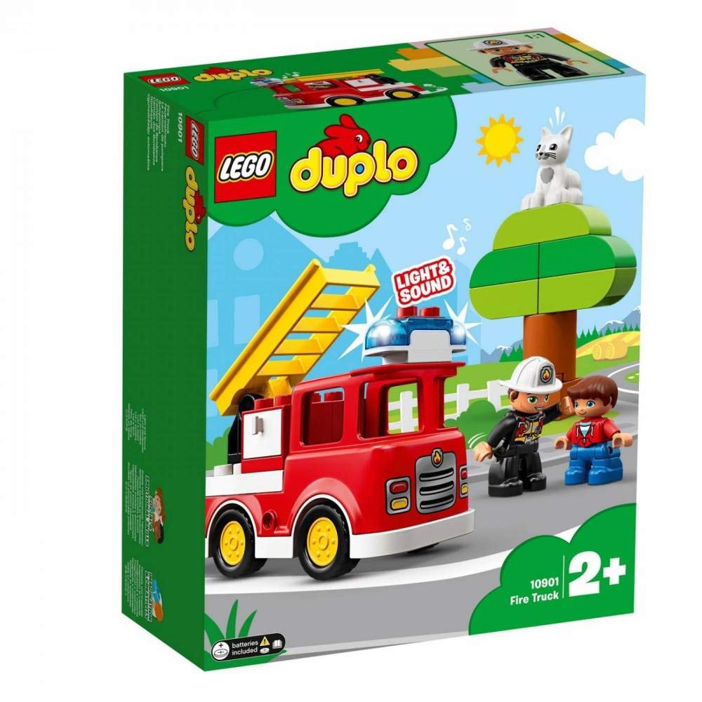 LEGO DUPLO Town Fire Truck 10901 Building Blocks (21 Pieces)