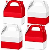 Engrowtic 12 Pcs Cartoon Animation Party Gift Boxes Goodie Gable Paper Gift Boxes with Handles Birthday Party Decoration for Cartoon Animation Supplies