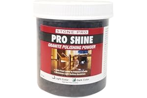 Stone Pro Pro Shine - Granite Polishing Powder - 1 Pound - Dark