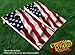 Clown Lizard Graphics CL0069 American Flag Waving Cornhole Laminated Decal Wrap Skin Set of 2 Choose Your Size