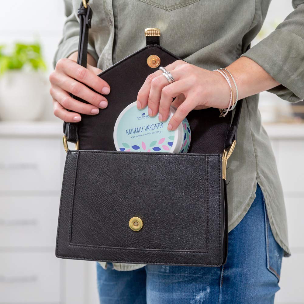 Plant Therapy Naturally Unscented Whipped Shea Body Butter 8 oz 100% Vegan, Gentle and Hydrating Base : Beauty