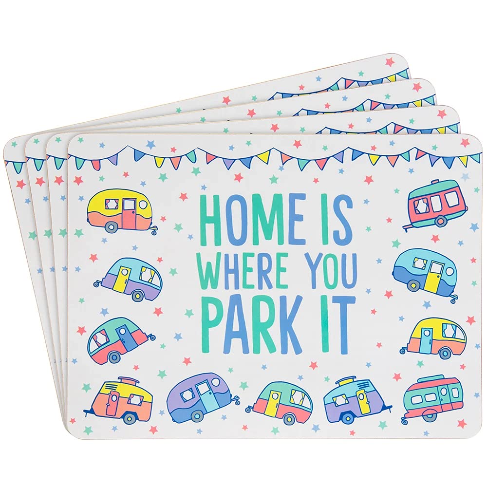 Home is Where You Park It - Caravan Placemats