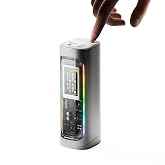 Shargeek 300W Power Bank, 24000mAh Laptop Portable Charger with DC Port | 140W PD3.1 USB-C Fast Charging for MacBook Pro, Adjustable DC Port, Transparent, Smart Display, RGB Light for iPhone 18 Pro