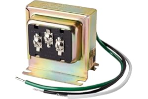 Newhouse Hardware 3TRAN Tri-Volt (8vac/10VA, 16vac/10VA or 24vac/20VA) Transformer for for Ring, Nest and Standard Doorbells 1pk