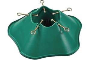 JACK-POST Jack Post 506-ST Christmas Tree Stand, Green Plastic, 6 Ft. Tree - Quantity 1