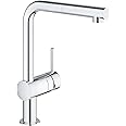 Grohe 32168000" L-Spout Minta Single Lever Basin Mixer, Chrome