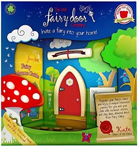 The Irish Fairy Door Company Magical Irish Red Fairy Door