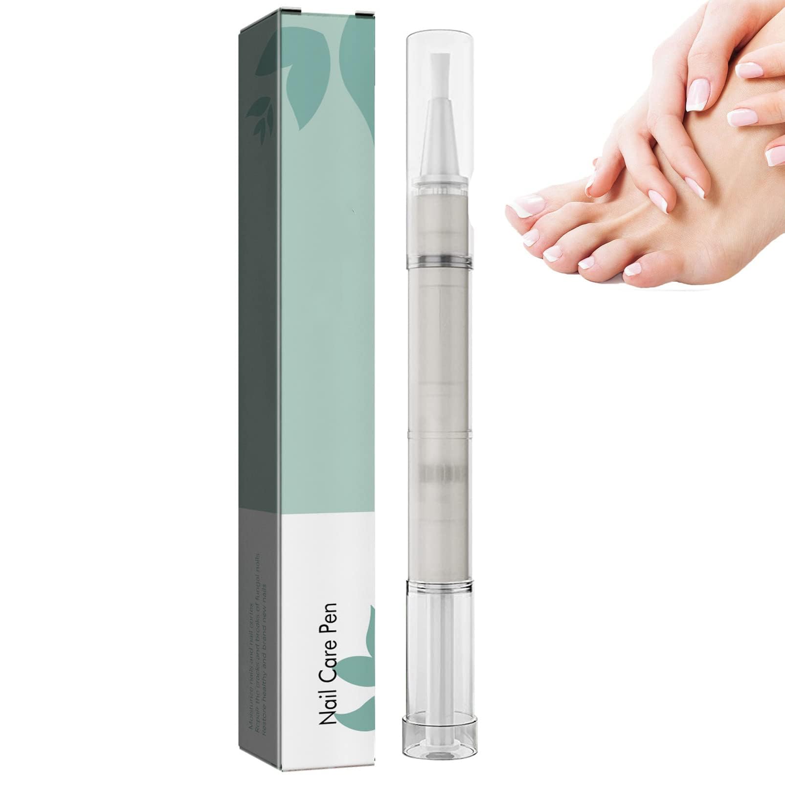 Nail Care Pen for Toenails and Fingernails, Toenail Care Pen, Nail Repair Pen Extra Strong, Nail Strengthener for Damaged Nails