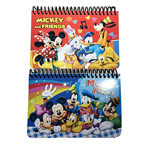 2x Disney Mickey And Friends Party Favors Autograph Memo Pad Mini Note Book