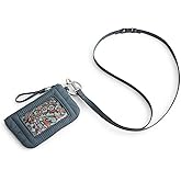 Vera Bradley womens Featherweight Zip Id Pouch W/Breakaway Lanyard