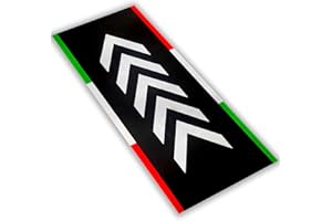 XYSaiXuan Motorcycle Mat,Garage Floor Mat and Premium Absorbent Oil Pad, Protects Garage Floor from Spills, Drips, Splashes and Stains,Reusable,Washable Rubber Parking Mats (Style 13, 24 x 78 in)