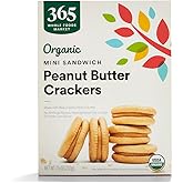 365 by Whole Foods Market, Organic Peanut Butter Mini Sandwich Crackers, 7.5 Ounce