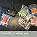 Freshlocker Food Saver Vacuum Sealer Bags , 4 Mil 100pcs 11