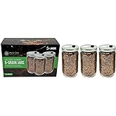 Myco Labs Premium Quick Colonizing 32oz 5-Grain Mushroom Spawn Jars (3-PACK)