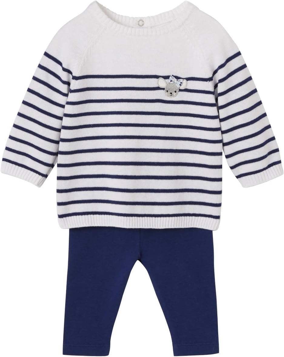 Vertbaudet Ensemble Pull Mariniere Et Legging Bebe Fille Bleu Royal 1m 54cm Bebe Vetements Lawawarenesssociety In