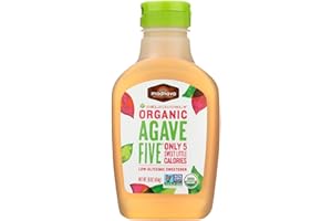 MADHAVA HONEY AGAVE FIVE ORG, 16 OZ (6-Pack)