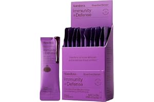 Manukora Immunity + Defense, Elderberry & Echinacea, Raw Manuka Honey, 10ct | supplement, supports immune health and everyday resilience, non-GMO, no fillers, 3rd party tested, 10 travel packets