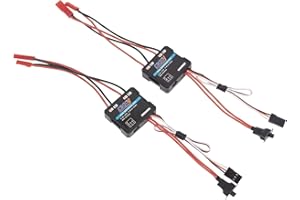 DKKY DKKY RACING DKKY RC Brushed ESC 40A, RC Motor Electric Speed Controller for 1/16 1/18 1/24 RC Crawler AX24 FCX24 FCX18 RC Accessories Parts