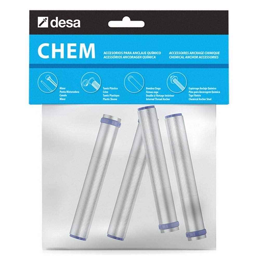 Desa 25409012 - Metal Anchor Blind Female m12x80(Blister 4)