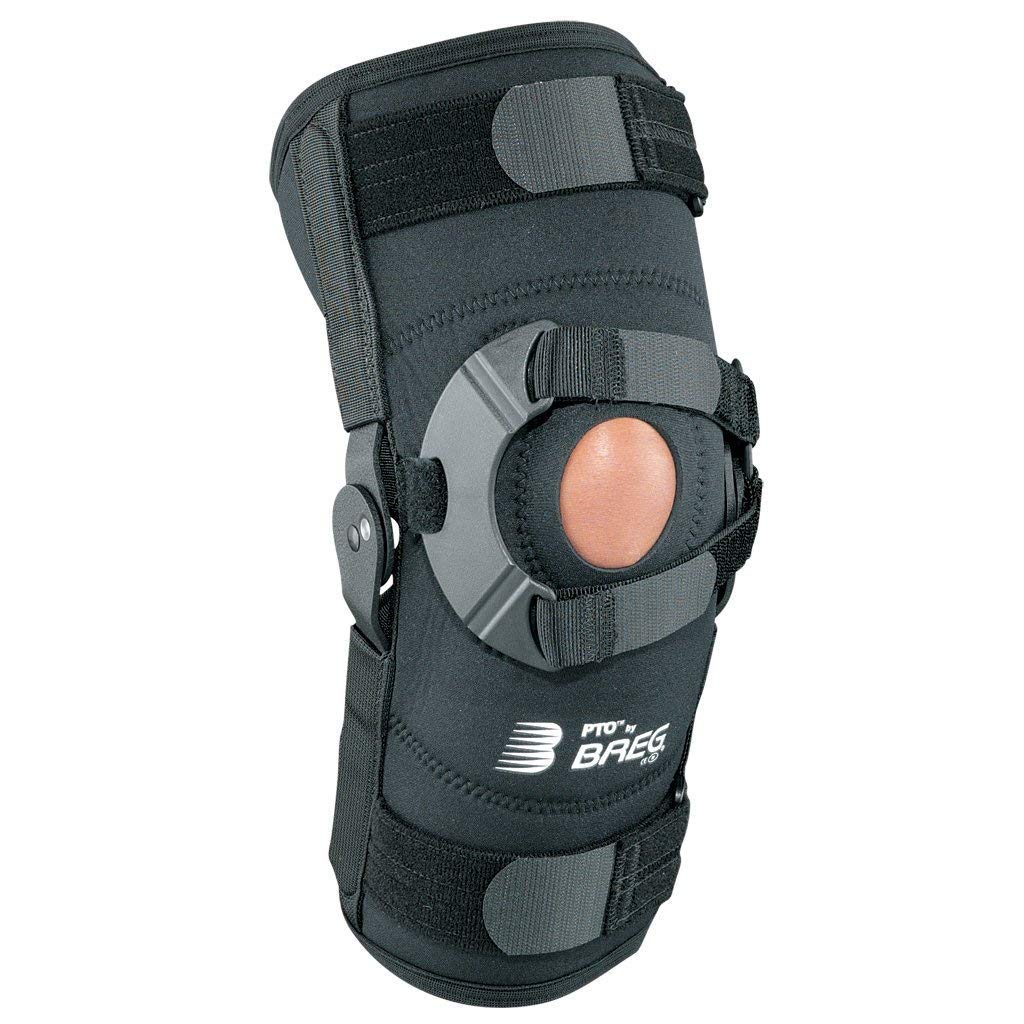 Photo 1 of Breg PTO Soft Knee Brace Airmesh Closed Back (Right Knee, Medium)