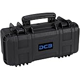 DCB Cases - Element 4802F | 19 x 9 x 8 Ext Dim | IP67 Waterproof | Pluck Foam Insert | Foldable Handle | Pressure Control Valve | Resin-Reinforced Injection Molded Plastic | 2 Latch Lid Close