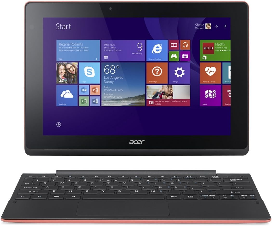Acer Aspire Switch NT.G0PEK.001 10.1Inch Convertible Tablet with