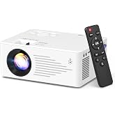 TMY Mini Projector for iPhone, Portable Projector with 5G WiFi and Bluetooth, 1080P HD Projector for Indoor &amp; Outdoor Movies, Home Theater, Camping, Gaming