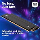 Crucial Pro DDR5 RAM 128GB Kit 2x64GB 5600MHz XMP 3.0 EXPO CP2K64G56C46U5 view 5