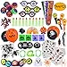 ebuddy 144pc Halloween Toys and Novelty Assortment for Halloween Party Favors, School Classroom Rewards, Trick or Treating, Halloween Miniatures, Halloween Prizes